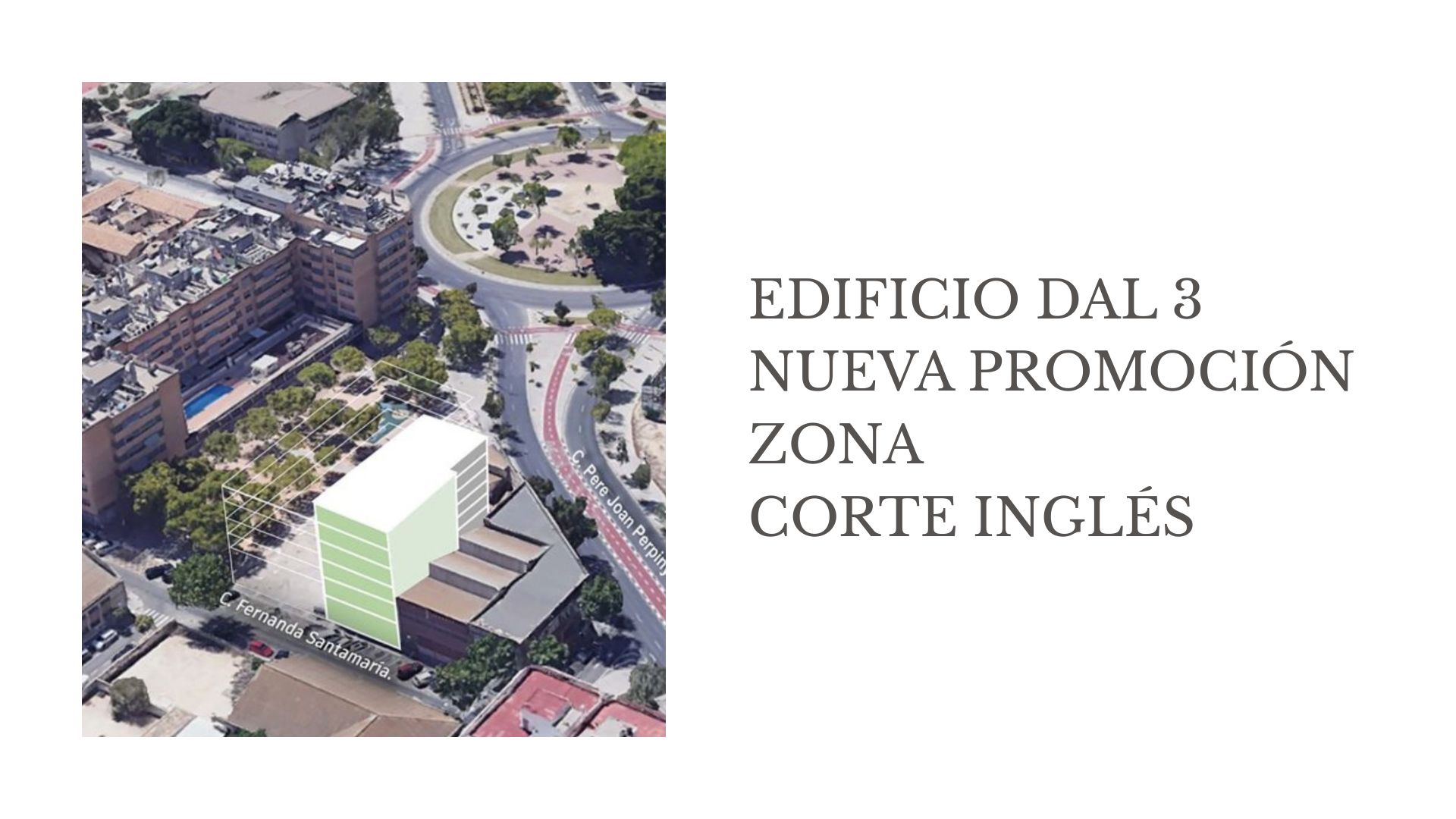 DAL 3 Cabecera de la página web del edificio DAL 3